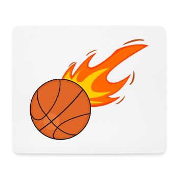 Basketball basketball players - Mouse Pad (horizontal) - white - Front