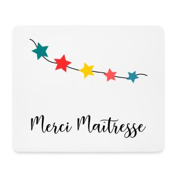 GELIEBTE. VIELEN DANK. DANKE HERRIN. GESCHENK - Mousepad (Querformat) - Weiß - Vorne