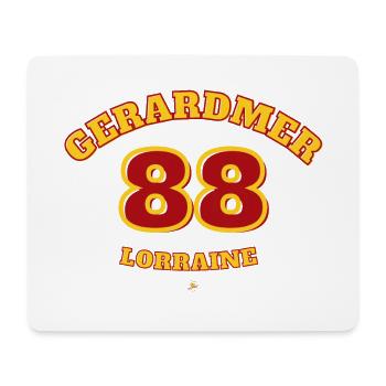 Gérardmer 88 - Tapis de souris (format paysage) - blanc - Devant