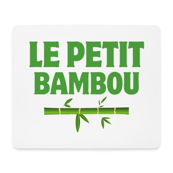 zen, méditation, le petit bambou - Tapis de souris (format paysage) - blanc - Devant