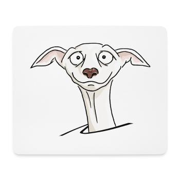 Windhund Galgo Español Hund Hundehalter Geschenk - Mousepad (Querformat) - Weiß - Vorne