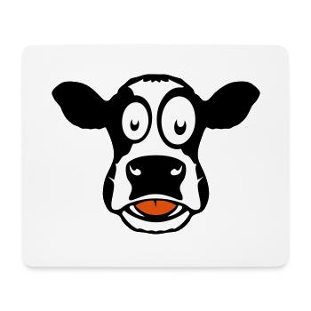 cow drawing 104 - Mouse Pad (horizontal) - white - Front