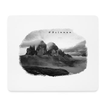 3Zinnen - Mousepad (Querformat) - Weiß - Vorne