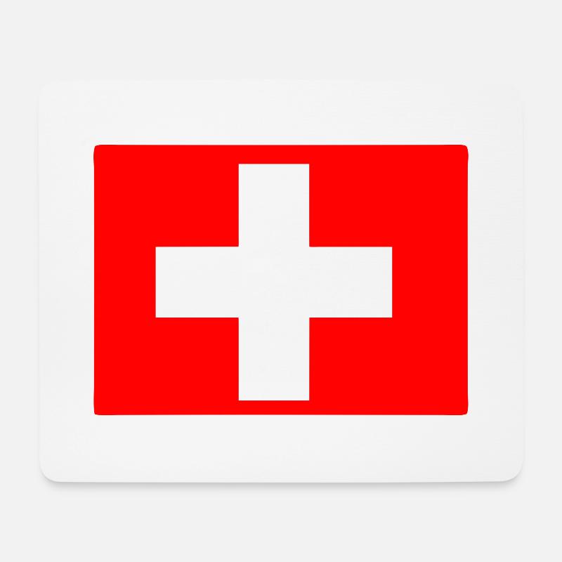 Lebensrettende medizinische Symbolik auf Kleidung - Mousepad (Querformat) - Weiß