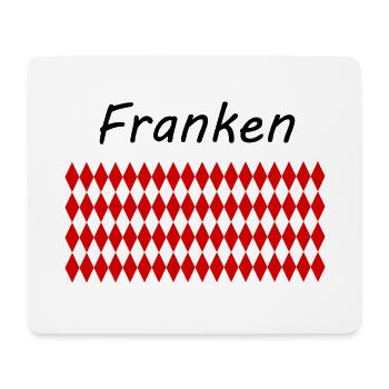 Franken - Mousepad (Querformat) - Weiß - Vorne