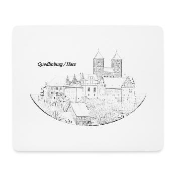 Quedlinburg Harz 3 - Mousepad (Querformat) - Weiß - Vorne
