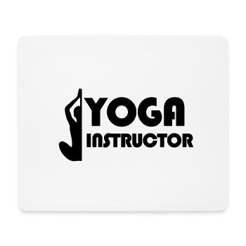 Yoga Instructor - Yoga und Meditieren - Mousepad (Querformat) - Weiß - Vorne