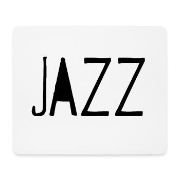 Jazz - Mousepad (Querformat) - Weiß - Vorne