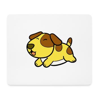 Small dog - Mouse Pad (horizontal) - white - Front