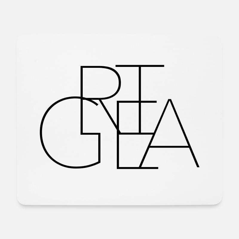 Greta - Mouse Pad (horizontal) - white