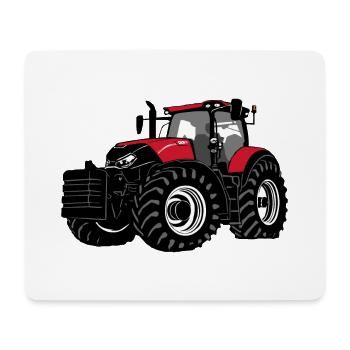 Tractor - tug - farmer - farmer - Mouse Pad (horizontal) - white - Front