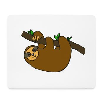 Sloth | sloth - Mouse Pad (horizontal) - white - Front