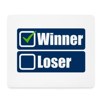 Winner - Mouse Pad (horizontal) - white - Front