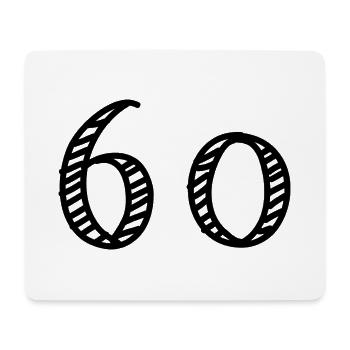 ANNIVERSARY. HAPPY BIRTHDAY. HAPPY BIRTHDAY - Mouse Pad (horizontal) - white - Front