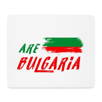 Wir sind Bulgarien Flagge - Mousepad (Querformat) - Weiß - Vorne