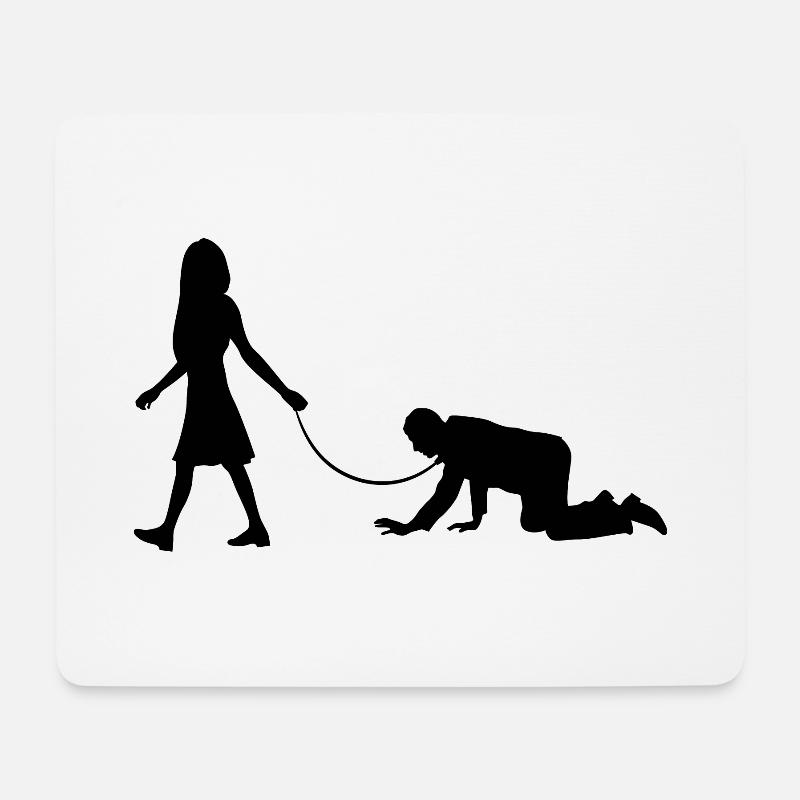 Team Braut Junggesellenabschied Bridal Shower - Mousepad (Querformat) - Weiß