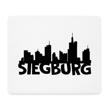 Siegburg Skyline - Mousepad (Querformat) - Weiß - Vorne