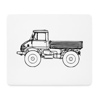 Universal Motor Device - Mouse Pad (horizontal) - white - Front