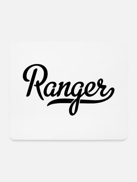 Ranger - Mousepad (Querformat) - Weiß