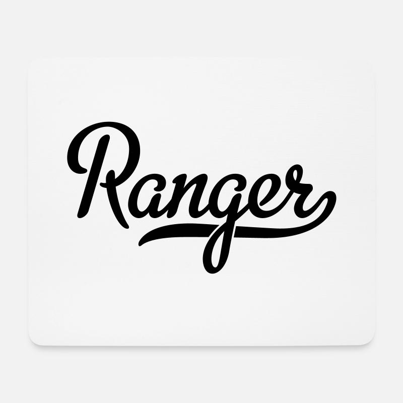 Ranger - Mousepad (Querformat) - Weiß