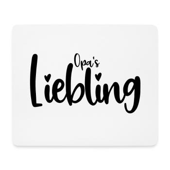 Grandma's darling - Mouse Pad (horizontal) - white - Front