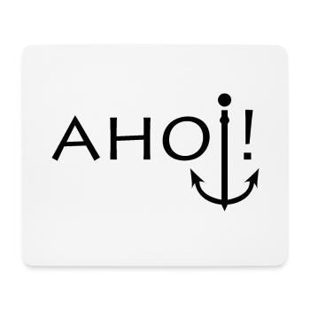 Ahoi Anker Seemann Hamburg - Mouse Pad (horizontal) - white - Front