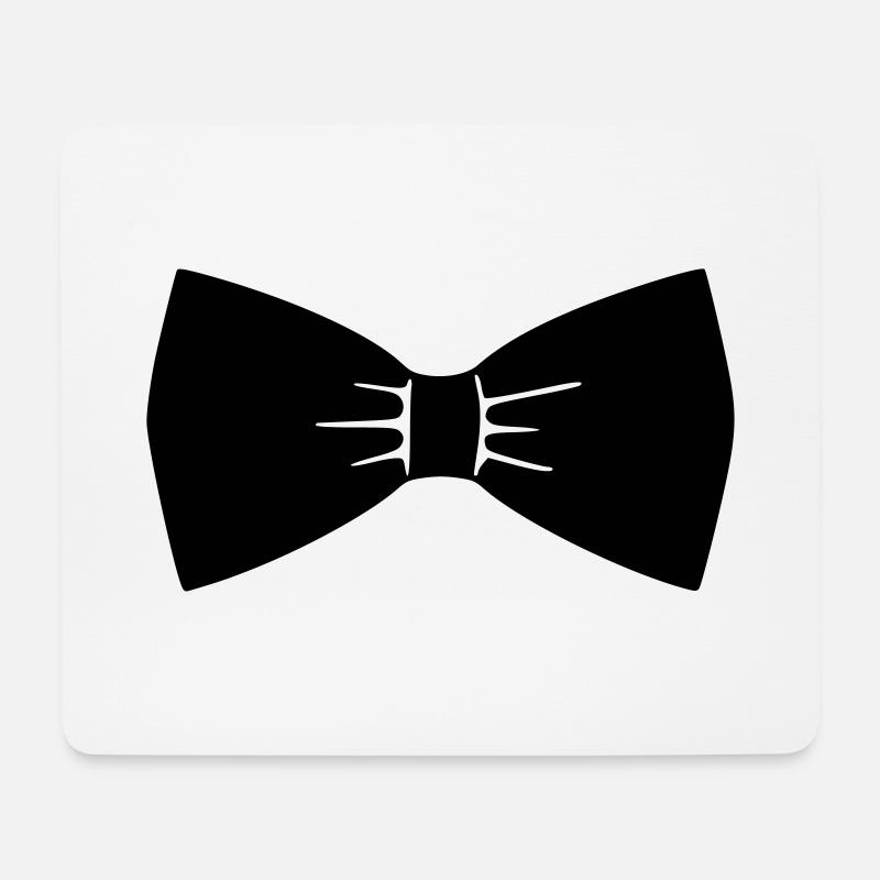 Fliege - Mousepad (Querformat) - Weiß