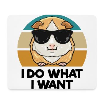 Guinea pig sayings - Mouse Pad (horizontal) - white - Front