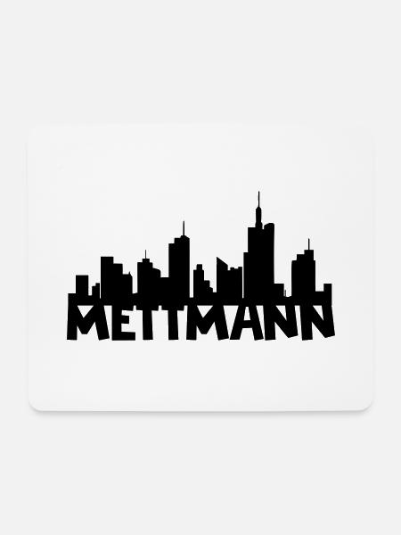 Mettmann - Mouse Pad (horizontal) - white