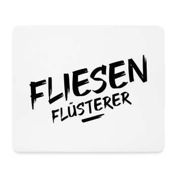 Fliesenleger Geschenke Sprüche Fliesen Flüsterer - Mousepad (Querformat) - Weiß - Vorne