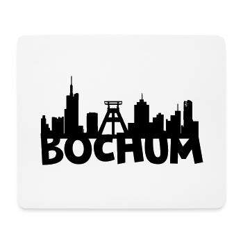Bochum Skyline - Mousepad (Querformat) - Weiß - Vorne