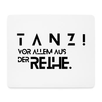 Dance especially out of line - Mouse Pad (horizontal) - white - Front