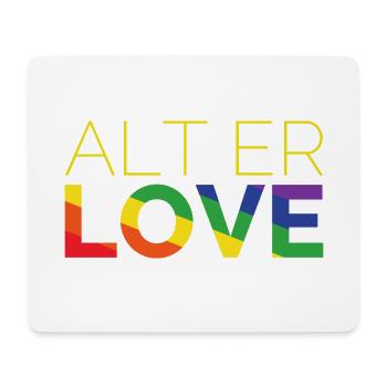 L’amour | SKAM | LGBT | Pride - Tapis de souris (format paysage) - blanc - Devant