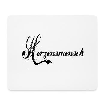 Heart person - Mouse Pad (horizontal) - white - Front