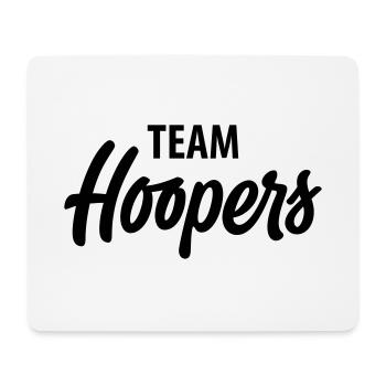 Team Hoopers Agility Hundesport - Tapis de souris (format paysage) - blanc - Devant
