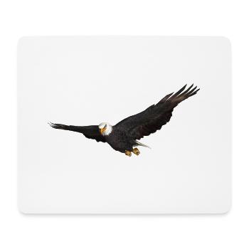 Seeadler Greifvogel Adler - Mousepad (Querformat) - Weiß - Vorne