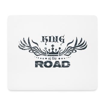 King of the road dark - Mouse Pad (horizontal) - white - Front