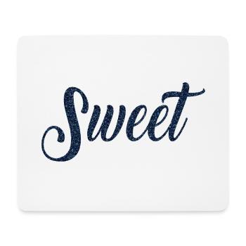Süß Herzlich Geschenk Geschenkidee - Mousepad (Querformat) - Weiß - Vorne