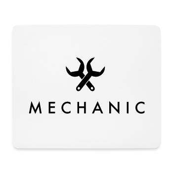 Mechanic - Mouse Pad (horizontal) - white - Front
