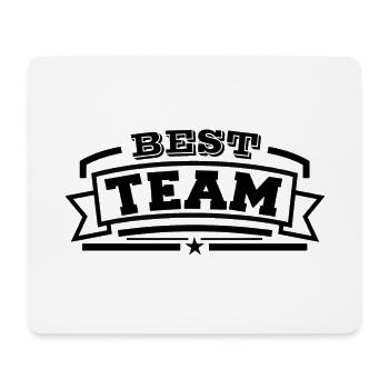 TEAM - Mouse Pad (horizontal) - white - Front