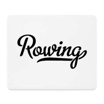 ROWING - Mousepad (Querformat) - Weiß - Vorne