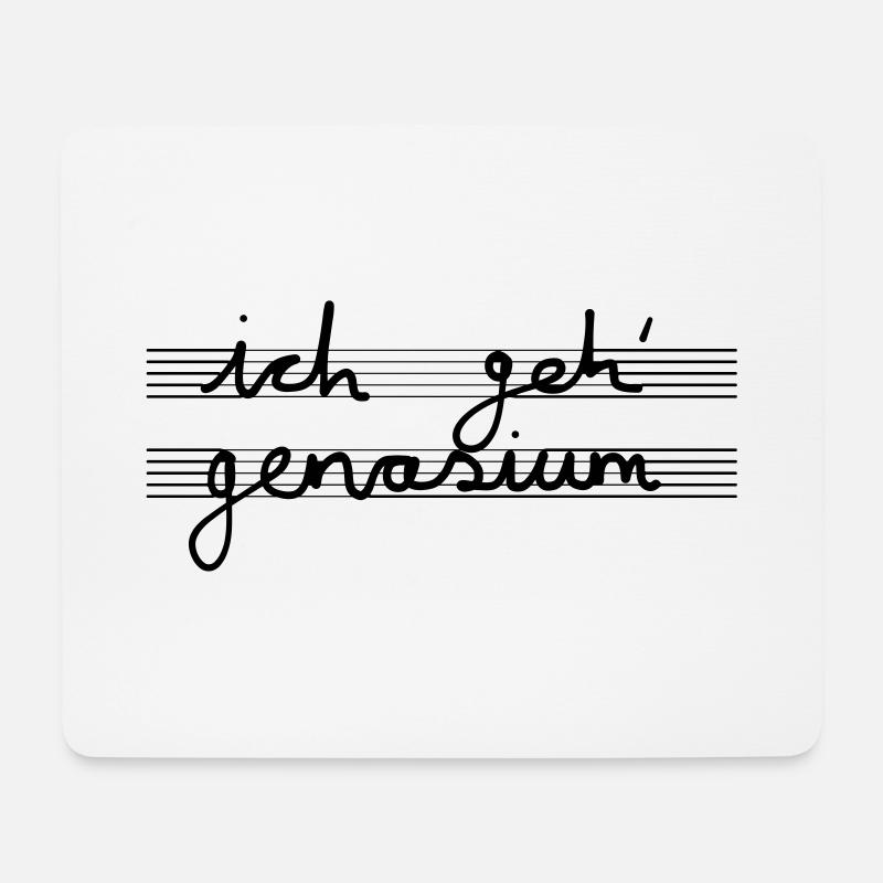 Gymnasium - Mousepad (Querformat) - Weiß