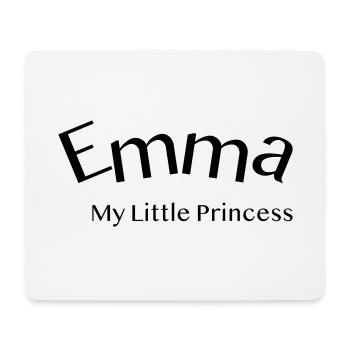Emma - little princess - Mouse Pad (horizontal) - white - Front
