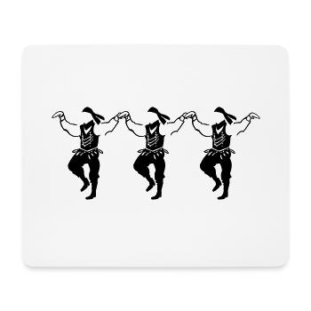 Horon Tanz - Mousepad (Querformat) - Weiß - Vorne