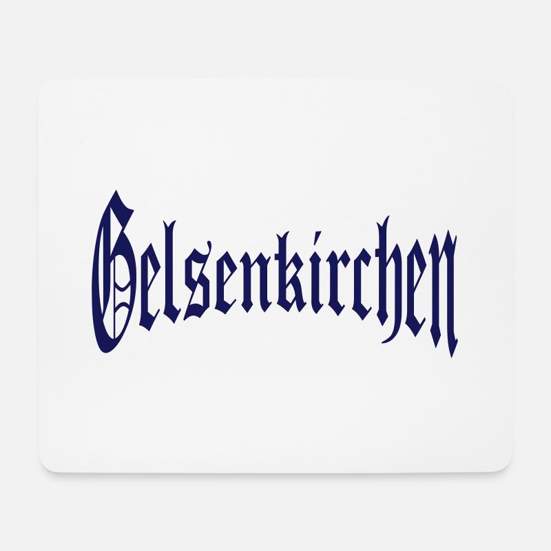Gelsenkirchen - Mousepad (Querformat) - Weiß