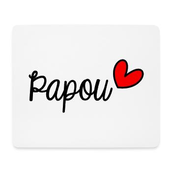 NOËL. ANNEE. ANNIVERSAIRE. RETRAITE. PAPA. MAMAM. - Tapis de souris (format paysage) - blanc - Devant