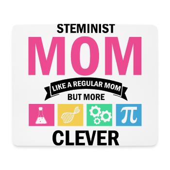 Steminist Science Design for Women Science - Mouse Pad (horizontal) - white - Front
