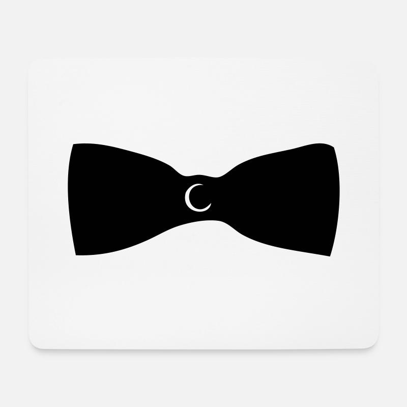 Fliege - Mousepad (Querformat) - Weiß