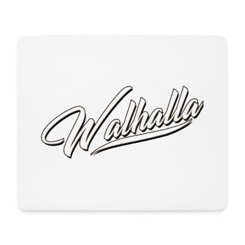 walhalla odin thor viking viking sticker shirt - Mouse Pad (horizontal) - white - Front