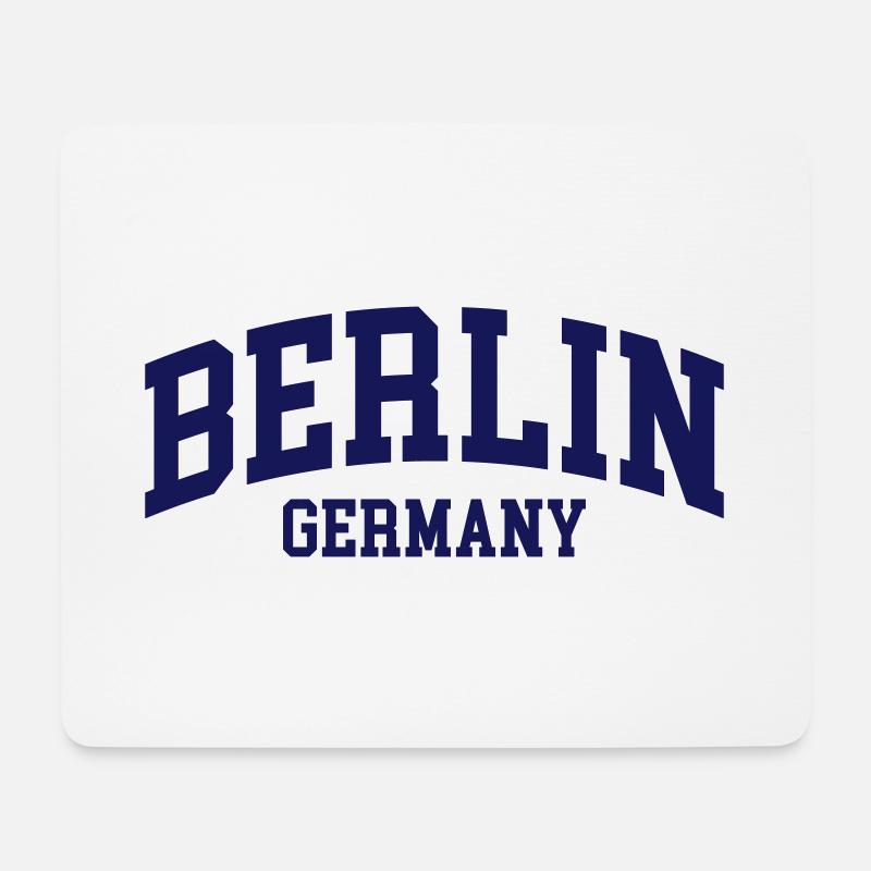 Berlin - Mousepad (Querformat) - Weiß
